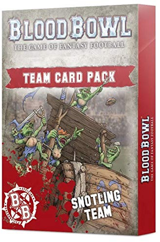 Games Workshop - Blood Bowl: Snotling Team Card Pack