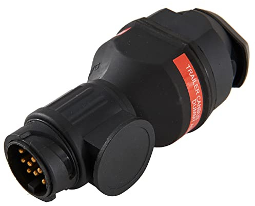 kitletsuit Adattatore per rimorchio 12V da 13 a 13 poli presa per rimorchio, adattatore per illuminazione a LED 13 poli