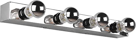 Trio Leuchten Bad Wandleuchte Theatro 283600406, Metall Chrom, exklusiv 4x E27