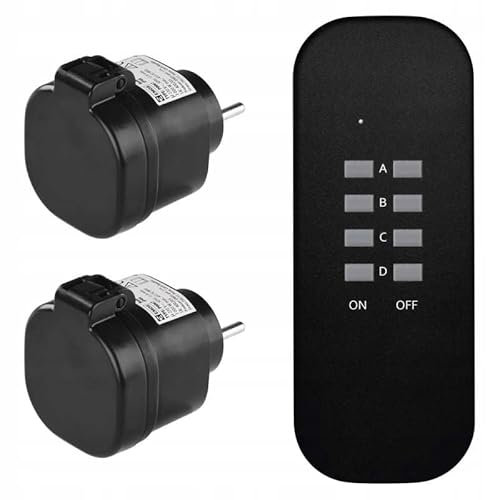 PRISE DE TÉLÉCOMMANDE SANS FIL IP44 2 PCS EMOS