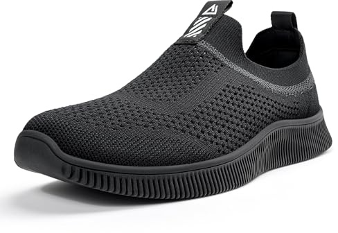 MrToNo Sneaker Uomo Donna Infilare Slip on Sneakers Scarpe Senza Lacci Casual Scarpe da Running Corsa Leggero Corsa Camminare Scivolare Scarpe da Ginnastica Outdoor Jogging Sportive Fitness