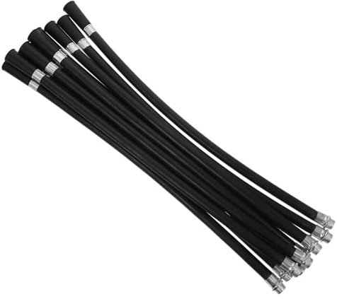 Veemoon 10 Pièces Tuyau De Buse Extincteur Tuyau De Poudre Sèche De Remplacement Extincteur