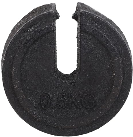 BUGUUYO Kinesisk Retro Järnvikt för Ortopedisk Traction Stabil Balansvikt med Slits för Justering av Vintage Vågar Slitstark och Kompatibel Vikt för Kalibrering