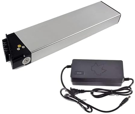 SDTYYP 48V Elektrisk Cykelbatteri 12.8Ah för Shengmilo Fällbar Elektrisk Cykelbatteri för Samebike LO26 20LVXD Batteri 350w 500w 750w 1000w Motor