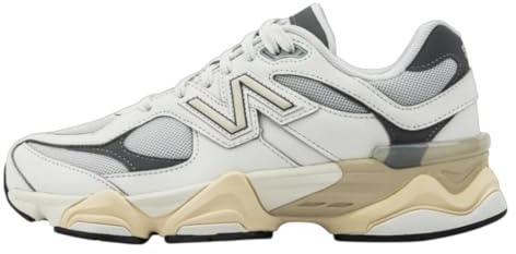 New Balance 9060 Mens Sneakers, Sea Salt/Castlerock, 8.5