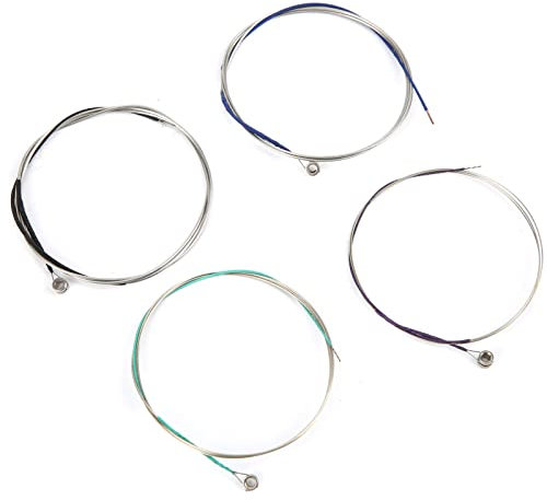 Bratschensaiten 4 Arten von Saiten Neusilberwicklung Vernickeltes Kugelende Erzeugt Einen Warmen Ton Für Bratsche A-1. D-2. G-3. C-4. Ideal Für Anfänger und Spieler. Beständig