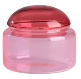 Gift Company Voile, Glasdose, S, Borosilikatglas, rot/rosa, gs