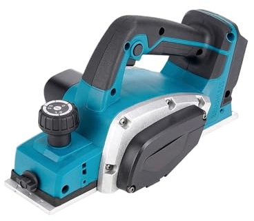 Handheld Electric Planer Cordless Wood Planing Mac Brushless Electric Planer Cordless Handheld Wood Cutting Power Tool Planing Machine Carpenter Woodworking For 18V Batterying