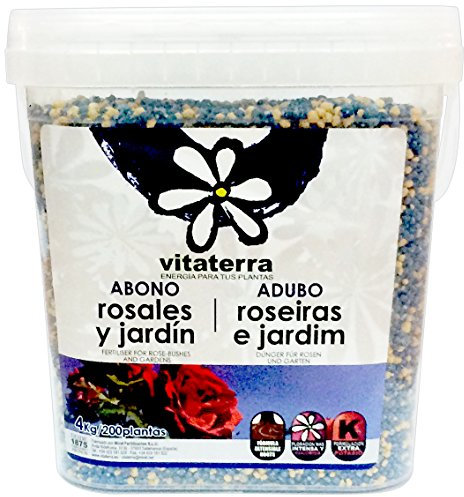 Vitaterra 21130 Engrais Roses 4 kg