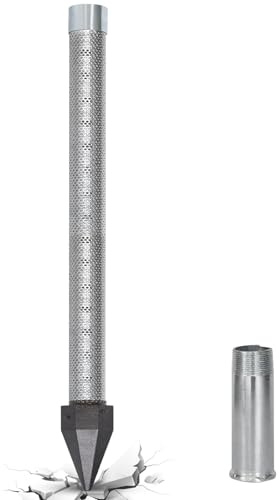 Sand Point Well Kit,36L DIY Water Well Drilling Kit,1-1/4Stainless Steel
