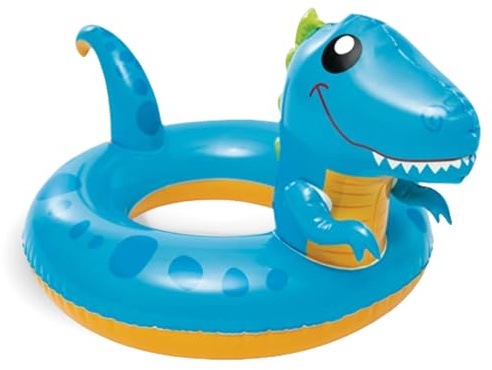 Flotadores Hinchables Piscina para Niños,58cm Lindo Dinosaurio Caucho de Juguetes Flotador para Piscina Infantil,Juegos de Agua Círculo de Natación para Niños y Niñas 4-8,Playa Fiesta de Verano