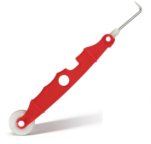 Outil de joint de fenêtre 2 en 1, rouleau de pression et crochet de démontage, montage de joints sans dommages à la surface, accessoires pour bricoleurs à la maison atelier menuiserie