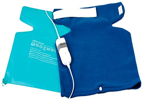 Almohadilla de cuello y espalda, tamaño: 40x38 cm. 3 niveles de temperatura, potencia: 60W. Protección contra sobrecalentamiento. THULOS TH-EB200, 1 unidad