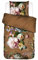 Essenza Bettwäsche Fleur Cinnamon, 135x200 + 1x 80x80 cm, 100% Baumwollsatin, Blumen
