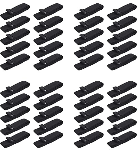 Lyseekia 40Pcs frequenza cardiaca fascia toracica regolabile cinghia per sport Wireless cardiofrequenzimetro