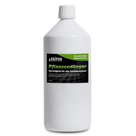 KOIPON Pflanzendünger 250 ml für Insel- und Teichpflanzen | Fördert gesunden Pflanzenwuchs