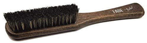 NANO ABSOLUTE Fade Brush S - Spazzola per barba da uomo, spazzola per la cura della barba, spazzola per la pulizia dell'uomo, ideale per rimuovere i capelli tagliati, per parrucchieri e barbieri