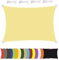 MENGH Sonnensegel Wasserdicht Rechteck, wetterbeständig, Premium Polyester, Viele Längen und Breiten Zur Auswahl inkl Befestigungsseile, Rechteckig 1.5x2m Beige