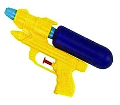 PARENCE.- Pistola de Agua con Tanque - Fácil de Usar para refrescarse en climas cálidos/Piscina de Playa de Juguete al Aire Libre - Color Aleatorio (Verde, Naranja, Amarillo)