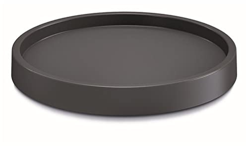 Plataforma móvil para macetacon ruedas MOBILE SAUCER ROUND , dimensiones (mm) 366x366x60, color Antracita