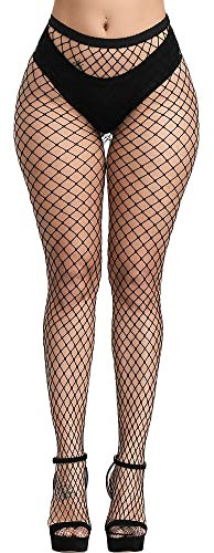 QIDISHUI Netzstrumpfhose Damen Strumpfhose Strümpfe Sexy Netzstrümpfe
