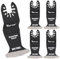 Vearter 5 piezas de accesorios multiherramienta de diamante, herramienta de oscilación de 51 mm, herramienta multifunción, accesorio para azulejos de cerámica, ladrillo hueco, cemento, hormigón,