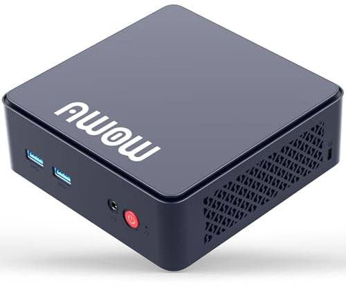 AWOW AK10 Pro Mini PC Intel N100 (bis zu 3,4 GHz), 16GB RAM 512GB SSD, Wi-11 Pro, 4K UHD, WiFi 5, Bluetooth 5.2, Gigabit LAN – Mini-PC für Büro, Heimkino, Schule