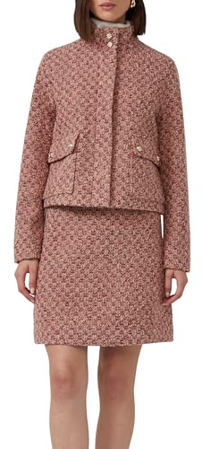 s.Oliver Schwarz LABEL 2170568 Chaqueta Bouclé, 44P1, 38 Mujeres