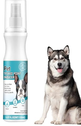 Vllold Spray pipi pour dressage de chiens | Attirant d'urine de chiot – 150 ml Spray doux d'apprentissage de la propreté pour tapis, tapis, meubles, extérieur, cour, canapé