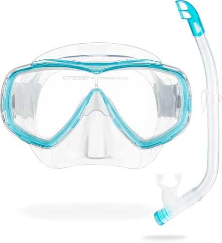 Cressi C/Set Estrella JR + Top Aquamarine