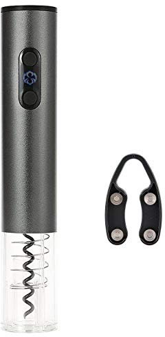 Ouvre-Bouteille Électrique, Bi-Komfort, Tire-Bouchon Électrique, Décapsuleur Automatique, Ensemble Lite Ouvre-Vin avec Tire-Bouchon Automatique et Coupe-Capsule