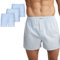 Jockey Boxer Woven 3-Pack, Camisa azul, S