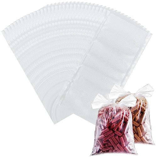 Realure 100 stycken Pva påsar fiske, PVA-påsar karpfiske, snabbupplösta Pva-påsar för boilies karp, foder, konserverad majs, fiskmjöl, pellets fiske, matarfiske, fiske turer (150 × 200 mm)