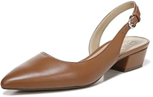 Naturalizer Women's Court Shoes - Dalary Slingback, Creme Brulee Leather, UK 4.5, Medium Fit