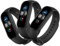ZUOQIANG 3 Stück Armband Kompatibel mit Xiaomi Mi Band 5/6/7, Ersatzarmband für Xiaomi Mi-Band Fitness Armband, Weiches Silikon Verstellbare Smartwatch Armband für Mi Band 5/6/7 (Schwarz)