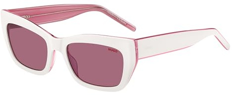 HUGO Damen Hg 1301/S Sonnenbrille, Weiß Pink, 52