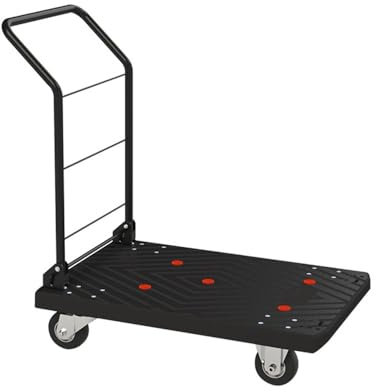 Carrello a Piattaforma Pieghevole Rimorchio da carico for carrello portatile pieghevole for carrello a pianale portatile pieghevole for uso domestico Carrello Piattaforma Portapacchi