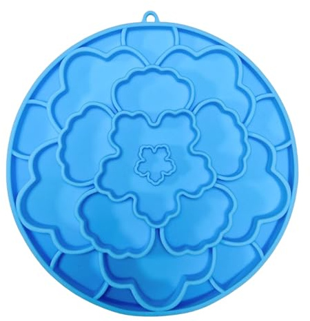 Patifirst Alfombras De Lamer para Perros | Plato De Silicona Doble Cara para Mascotas - Alfombrilla De Lamer para Gatos con Ventosas,para Mascotas Gatos Cachorros Aburrimiento Entrenamiento