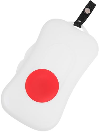 NESTINGHO Dispenser Portatile per Salviette in Abs Sicuro e Riutilizzabile, Scatola per Salviette Umidificate per Bagno e Cameretta, Organizzatore Compatto