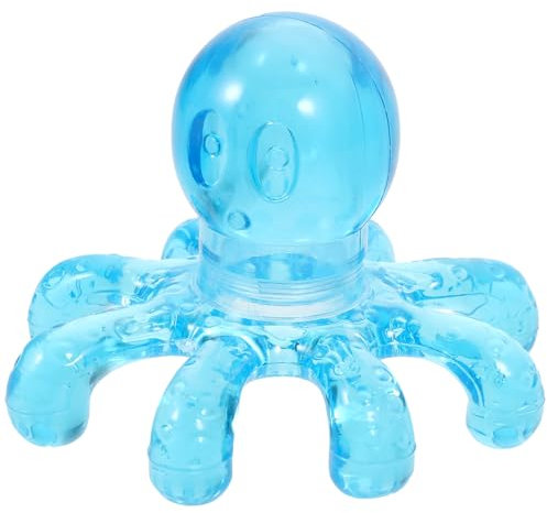 ULTNICE Octopus Massagegerät abnehmbare Handmassagegeräte für Kopf Hals Schulter Rücken Arm Entspannung Massage (Farbe zufällig)