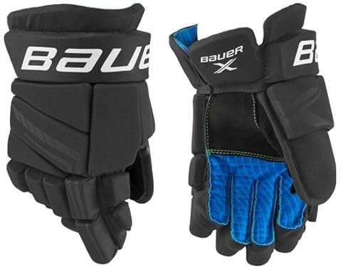 Bauer S21 X Junior BLACK/WHITE10 Eishockey Handschuh