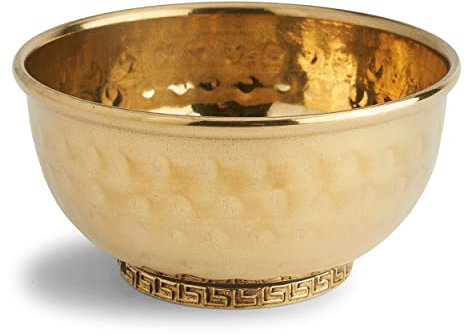 NKlaus Ø 11 cm Messingschale gehämmert Räucherschale Weihrauchschale Weihwasser Schale 39141