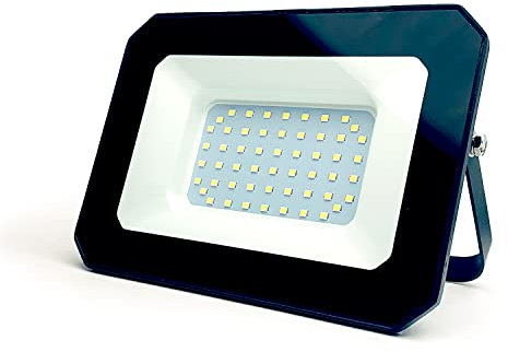 YJY LIGHT LED Strahler Außen, 50W LED Fluter 54 LED Wandleuchten IP65 Wasserdicht, 4500LM Außenstrahler 6500K Kaltweiß Scheinwerfer, Aussenleuchte für Garten, Innenhöfe, Garagen, Balkon