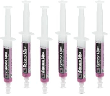 Errecom Extreme Ultra - 6 x 6 ml, Sellador de Fugas para Sistemas de Aire Acondicionado y Refrigeración y para Sistemas de Aire Acondicionado de Automóviles (adaptadores no incluidos)