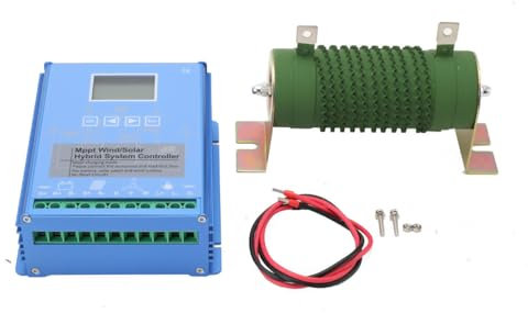 Lfhelper 2000W Solar&Wind Hybrid System MPPT Boost Laderegler 1000W Solar Controller 1000w Windkraftanlage 12V 24V Auto regler Heimgebrauch Windgenerator mit LCD Display