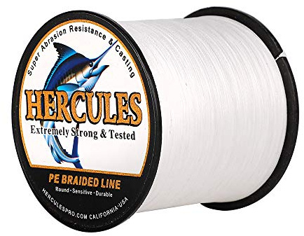 Hercules - Filo da pesca intrecciato a 8 fili, 100-2000m, 10-300lb, super morbido, polietilene, Lenze intrecciate per pesca con lenza, pesca da riva, pesca in mare, pesca in barca