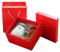 G-LIKE Porzellan Teetasse 3er Set Geschenkbox - Traditionelles Chinesisches Teegeschirr Persönliche Tasse Glasur Keramik Trinkgefäß mit Deckel und Sieb Geschenk für Damen Herren (Hellblau)