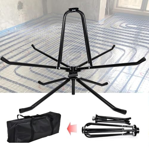 Para tubos de calefacción por suelo radiante, 16-32 mm, PEX PERT AL/PEX, tubo compuesto de calefacción por suelo radiante, máx. 300 kg, cable de 600 metros, enrollador, enrollador, enrollador,