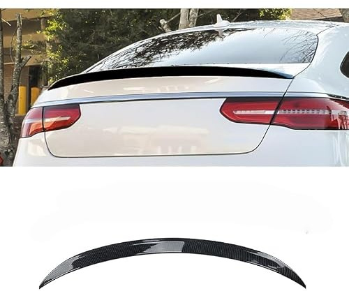 FJINQIANG Alerón Trasero para Maletero para Mercedes-Benz GLE Coupe C292 AMG 2015-2019, Fuerte Adherencia para Mayor Tracción y Carga Aerodinámica,Glossy Black