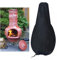 Kecugres Chiminea Covers Waterproof Durable Cover for Clay Chiminea, Protective Fire Pit Heater Cover,Heavy Duty Weather Resistant Outdoor Patio Chiminea Caps (Black 12X24X40)
